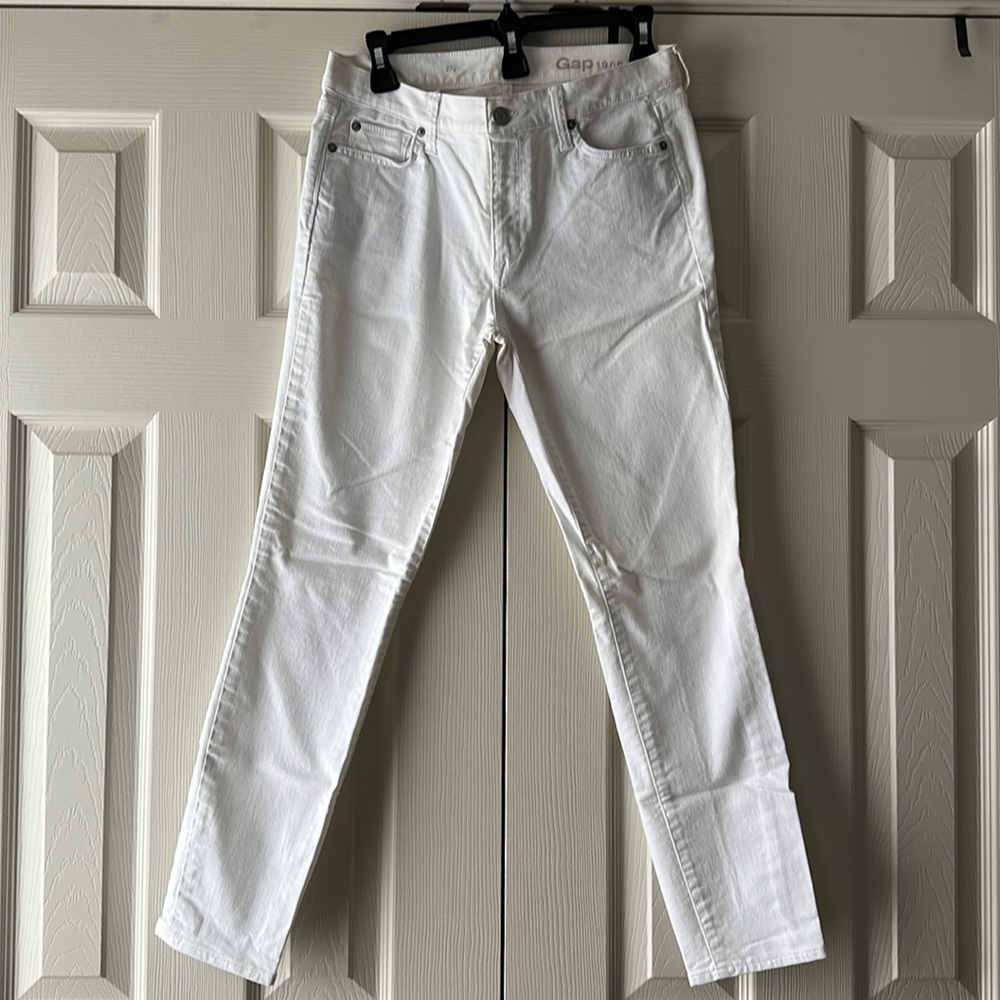 Gap white jeans